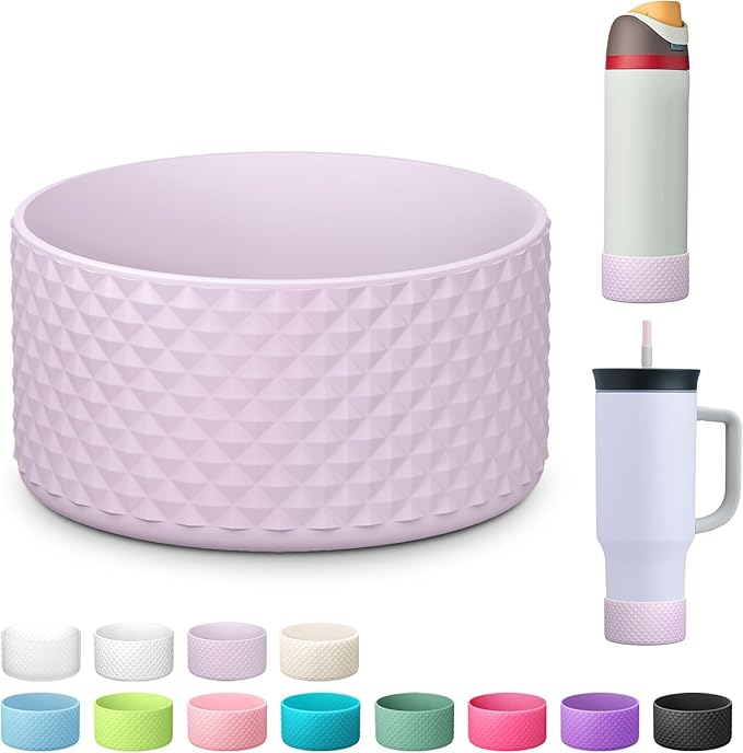 Silicone Boot for Owala Water Bottle 24 oz 32 oz 40 oz, Anti-Slip Protective Sleeve for FreeSip/Twist/Flip Stainless Steel Water Bottles Accessories