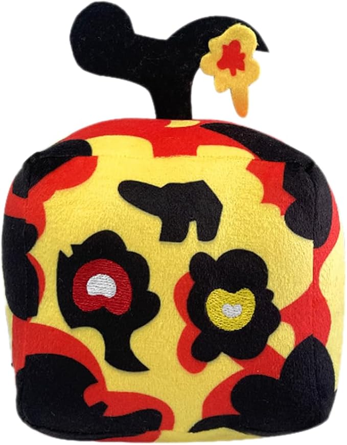 Blox Plush Toy Fruits Plush Toy Stuffed Toys Video Game Pillow for Kids Birthday Xmas Gift (Magma)