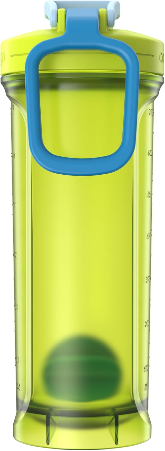 Contigo Shake & Go Water Bottle, 28 oz, Bolt/Blue Poppy