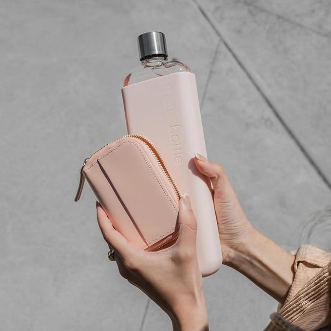 memobottle SLIM Silicone Sleeve - Pale Coral