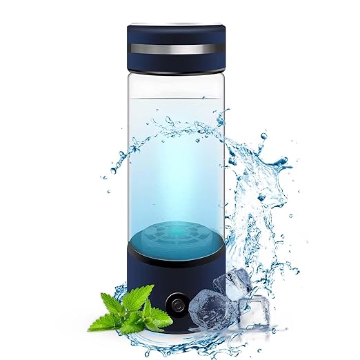 Hydrogen Water Bottle Filter | Water Bottle Generator | Portable Water Bottle Generator Technology for Men Women | Quick 3-Minute Water Electrolysis | Ideal for Fitness,Home, Office, Travel, Gym