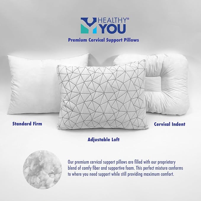 Premium Cervical Indentation Support Pillow