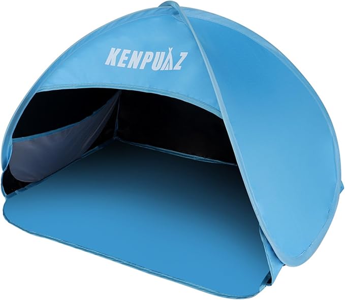 Head Pop-Up Canopy - Instant Shade Solution for Bed Canopies & Drapes (Blue)