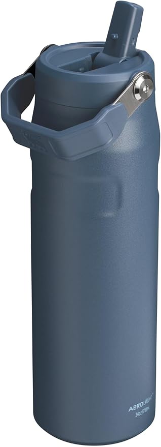 Stanley IceFlow Flip Straw 2.0 Water Bottle| Built-In Straw with Larger Opening | Lightweight & Leak-Resistant | Insulated Stainless Steel | BPA-Free