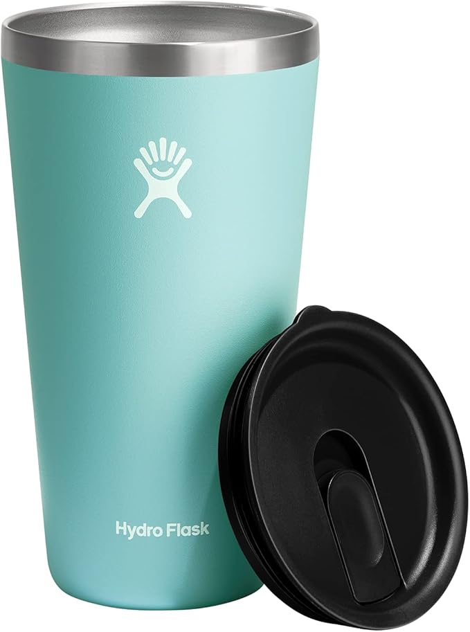 Hydro Flask All Around Stainless Steel Tumbler with Lid and Double-Wall Vacuum Insulation