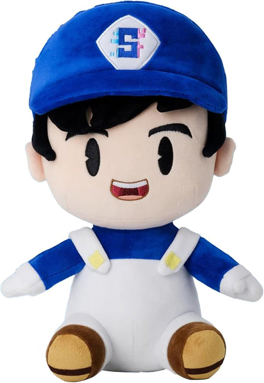 Mr. Puzzles Plush, Mr. Puzzles Plush Toy Stuffed Doll, SMG4 Game Fans Gift,Pillow for Kids and Adults (SMG4)