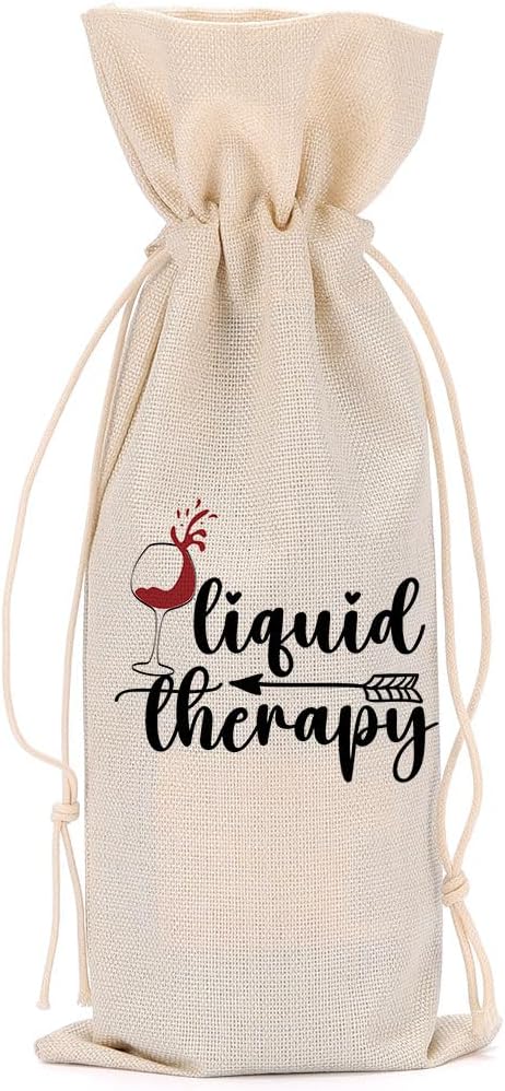 Funny Wine Quotes Wine Bag Wine Tasting Party Supplies for Wine Lovers Women Men Bride Mimi Friend Christmas Birthday Wedding Bachelorrette Party Wine Bags