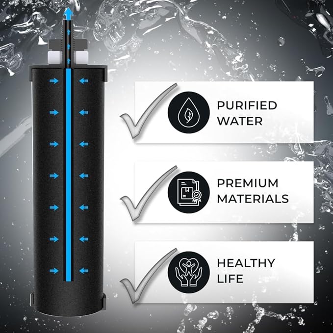 Set of 2 Apex Essentials BB9-2 + PF-2, Compatible with y Gravityy Filter System, Combo Pack (2pcs BB9-2 + 2pcs PF-2)