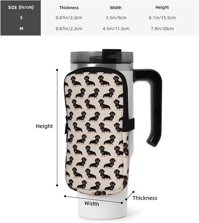 Galaxy Mandala Water Bottle Pouch for Stanley Cup 40oz 30oz,Personalized Gym Purse for Men Women, Tumbler Pouch with Versatile Pocket Water Bottle Bag for Cards, Keys, Phone