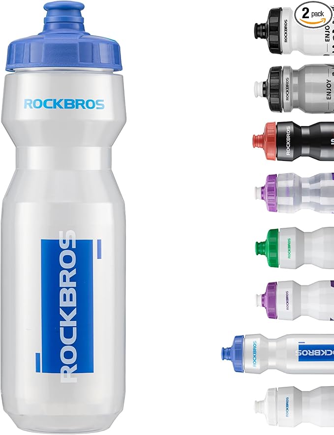 ROCKBROS Cycling Water Bottle, 20-25oz Cycling Bottle, BPA-Free