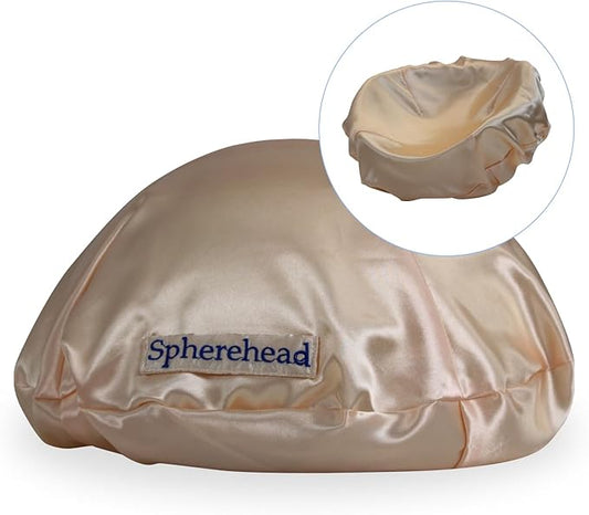Spherehead Memory Foam Pillow - Ergonomic Pillow for Neck Pain Relief, Cervical Spine Alignment & Comfort - Curved Support for Side & Back Sleepers