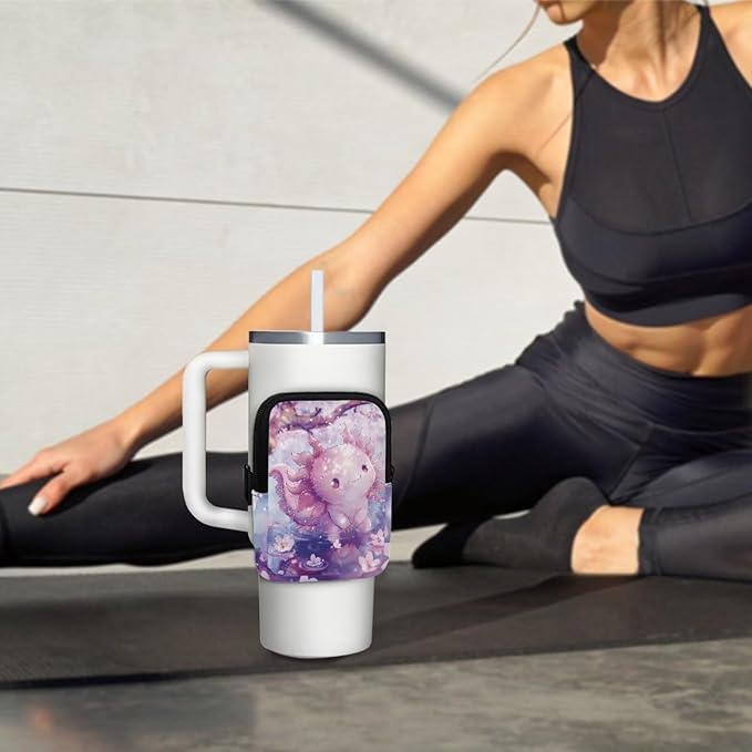 Cup Carrier Pouch Water Bottle Pouch for Stanley Accessories