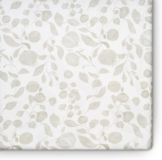 Crib Sheets - Crib Sheets Girl -Crib Sheets Boy - Jersey Sheets - Nursery Bedding - Toddler Bedding Sets for Girls - Toddler Bedding Sets for Boys - Baby Crib Sheets - OILO Studio Crib Sheet Leaf