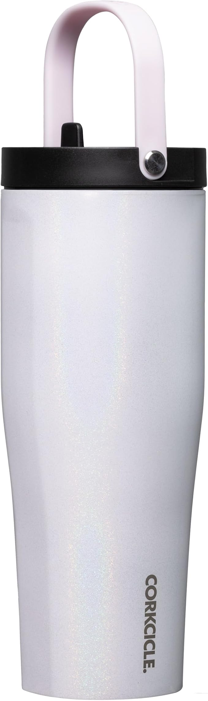 Corkcicle Go Cup XL Insulated Tumbler with Lid and Straw, Unicorn Magic, 30 oz – Reusable Water Bottle Keeps Beverages Cold for 12hrs – Cupholder Friendly Tumbler, Leak-Proof Design