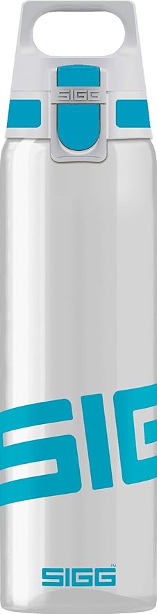 SIGG - Tritan Renew Transparent Water Bottle - Total Clear ONE MyPlanet - For Carbonated Beverages - Dishwasher Safe - With Fruit Strainer - Leakproof & Lightweight - BPA Free - 17 Oz / 25 Oz / 51 Oz