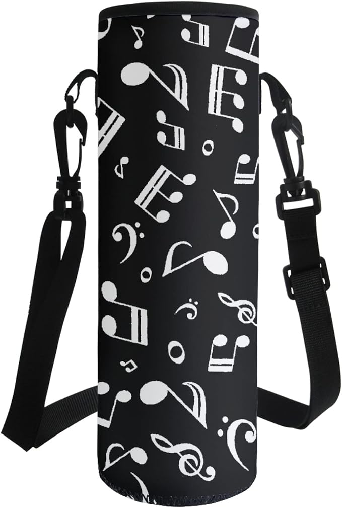 Jndtueit Basketball Water Pouch Holder, Soccer Bottle Cooler Cover Holder Strap for Outdoor Sports Gym Camping Walking