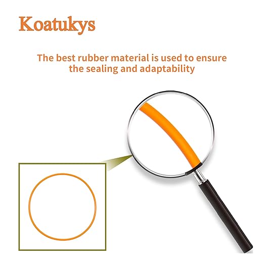 GE HHRING WS03X10054 O-Ring Compatible with Whole Home Filtration Models FXHSC FXHTC GXWH30C GXWH35F GXWH38F GXWH38S GXWH40L (6/Pack)