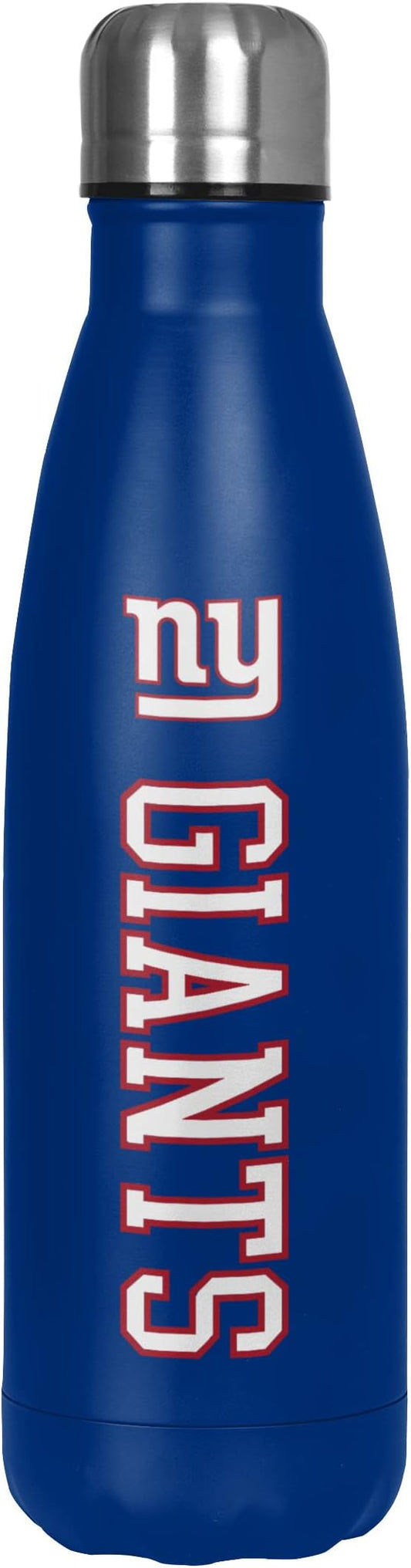 FOCO NFL unisex-adult NFL Team Logo Wordmark Chill Water Bottle