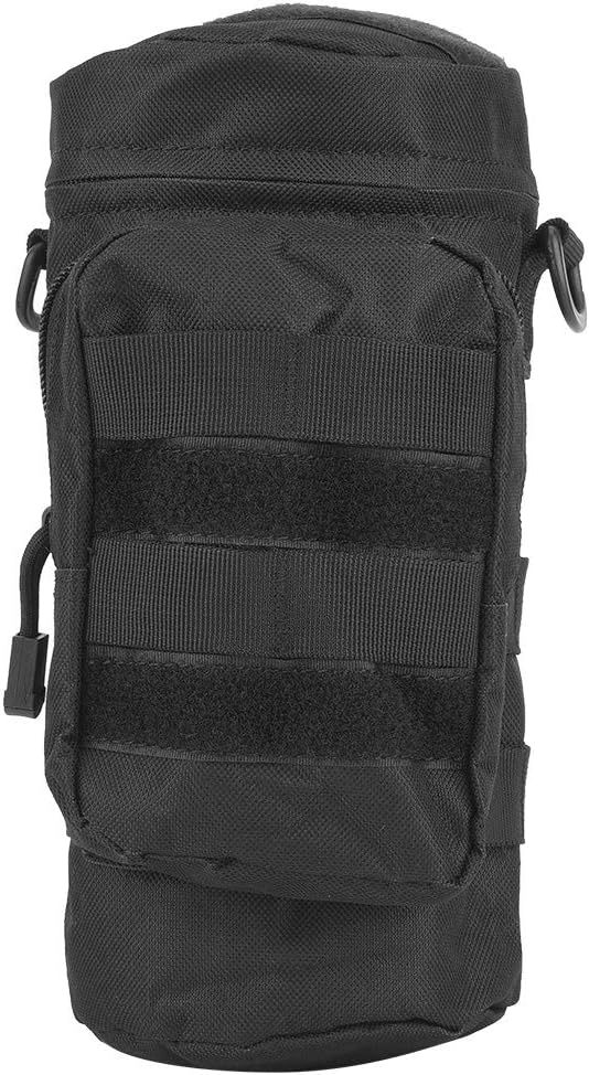 OUKENS Water Bottle Pouch, Outdoor Portable Molle Water Bottle Holder Kettle Backpack Bag Water Bottle Carrier,Travel Water Bottle Bag Water Bottle Sleeve for Camping Hiking Backpack