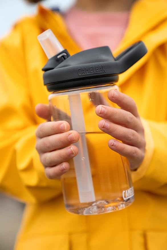 CamelBak Eddy+ 14oz Kids Water Bottle with Tritan Renew – Straw Top, Leak-Proof When Closed - Limited Edition Colors