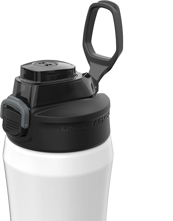 Under Armour 18oz Beyond Stainless Steel Water Bottle, Vacuum Insulated, Self Draining Protective Cap, Leak Proof, For Kids & Adults, All Sports, Gym