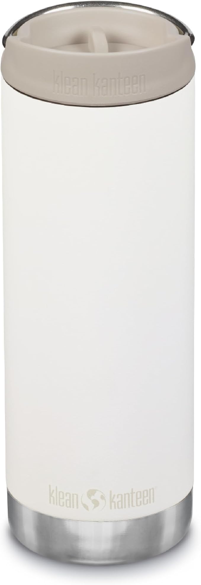 Klean Kanteen TKWide 16oz (w/Café Cap) - Tofu