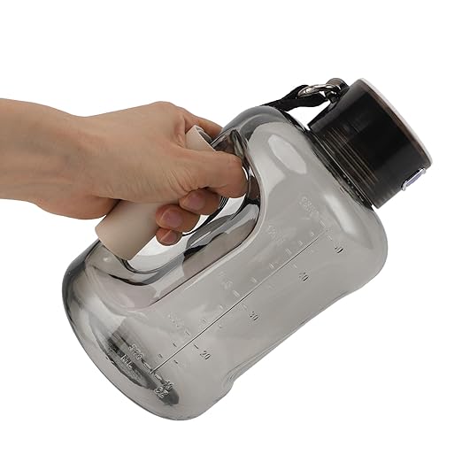 Hydrogen Water Bottle 1.5L High Capacity SPE PEM Technology Waterionizer Generator Water Ionizer Bottle (Ash Black)