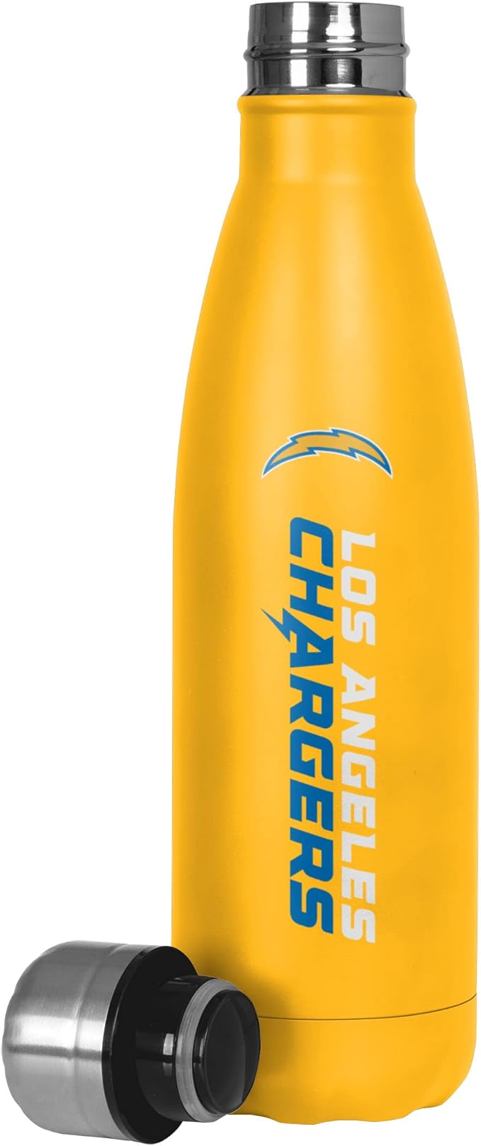 FOCO NFL unisex-adult NFL Team Logo Wordmark Chill Water Bottle