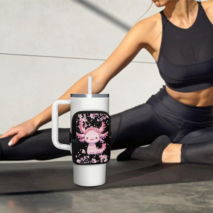 Cup Carrier Pouch Water Bottle Pouch for Stanley Accessories