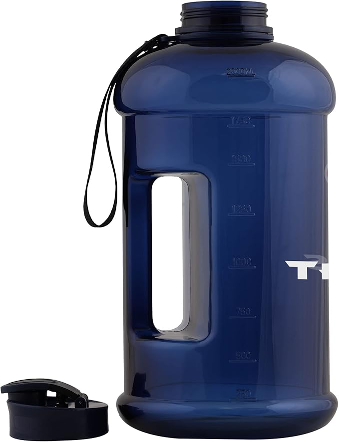 FOCO NFL Team Logo 2L Plastic Clear Large Sports Water Bottle