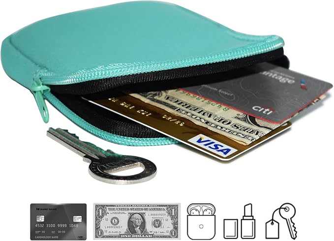 Water Bottle Pouch, Compatible with Stanley Quencher Adventure 40oz & Fit for Stanley IceFlow 20oz 30oz,Handheld Pocket for Safely Carry Cards Keys, Wallet, Earphone etc. Daily Necessities