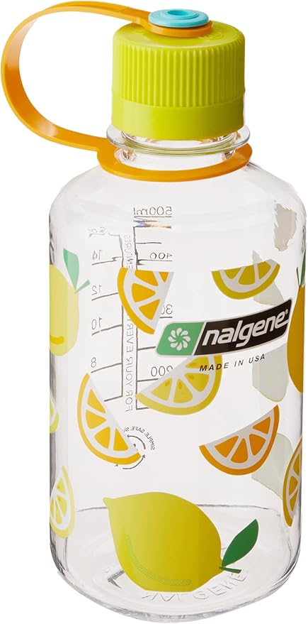 Nalgene Sustain Tritan BPA-Free Water Bottle Made with Material Derived from 50% Plastic Waste, 16 OZ, Narrow Mouth