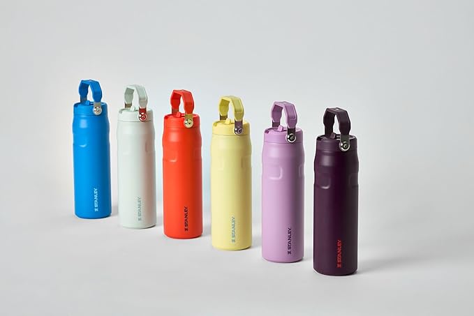 Stanley IceFlow Flip Straw 2.0 Water Bottle| Built-In Straw with Larger Opening | Lightweight & Leak-Resistant | Insulated Stainless Steel | BPA-Free