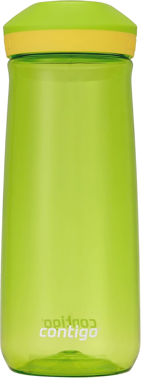 Contigo Kids’ Micah Water Bottle with Leak-Proof Lid, 20oz, Lime/Pineapple