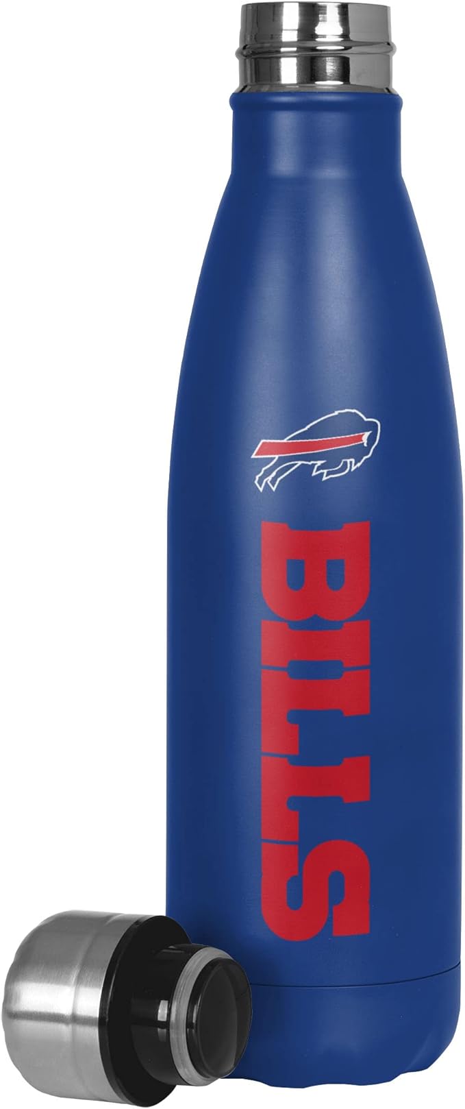 FOCO NFL unisex-adult NFL Team Logo Wordmark Chill Water Bottle