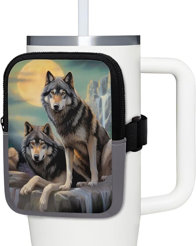 Cup Carrier Pouch Water Bottle Pouch for Stanley Accessories