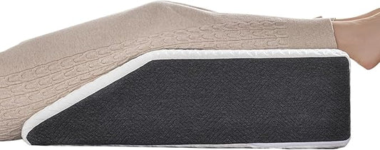 Cosmoluxe Wedge Pillow with Cooling Memory Foam, Elevate Legs or Head to Boost Circulation and Alleviate Swelling and Fatigue