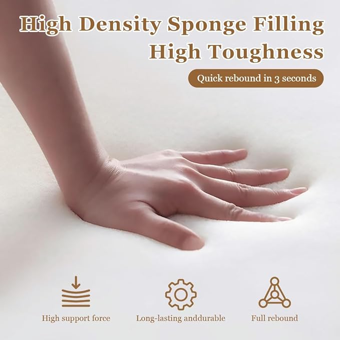 Bed Gap Filler,High-Density Bed Crack Filler with Removable Cover,Mattress Extender for Headboard Gap,Spacer Filler Between Mattress and Wall,Bed Wedge Gap Filler,Full Size,Dark Gray,39"x2"x6"