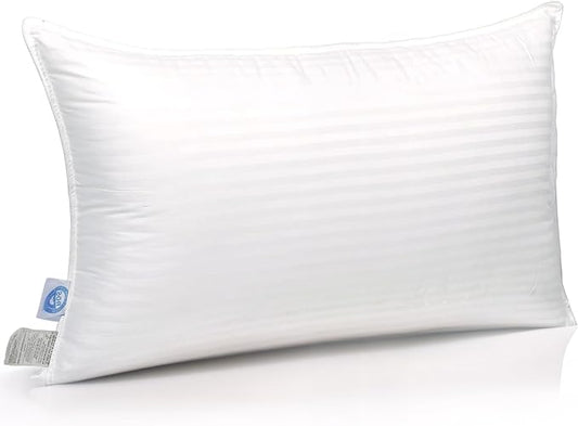 East Coast Bedding Cozy Dream Goose Feather and Down Pillows - RDS Certified, 100% Cotton Cover, Hotel Collection, Bed Sleeping, Medium Support