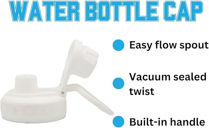 University of Kentucky Water Bottle - White Double Walled Stainless Steel 24 oz Keeps Drinks Cold or Hot