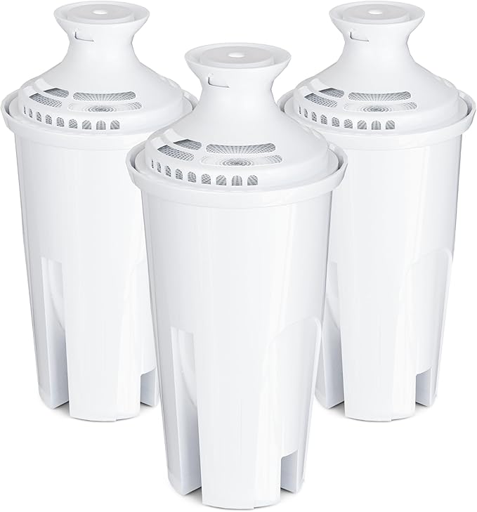 Water Filter Replacements Fit for Brita Pitchers and Dispensers Compatiable with Bri-ta Filter Replacement Fit for Bri-ta Water Pitcher Classic OB03, 35557 Ma-vea 107007, and More,3 Count By BOGDA