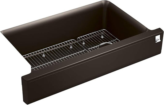 KOHLER K-25784-CM2 Cairn Sink, 36 in, Matte Brown