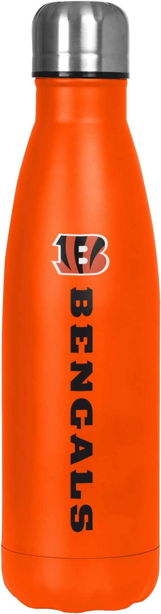 FOCO NFL unisex-adult NFL Team Logo Wordmark Chill Water Bottle
