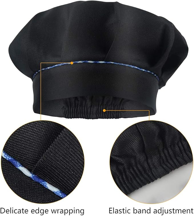 SUNLAND Kids Apron and Hat Set Children Chef Apron for Cooking Baking Painting