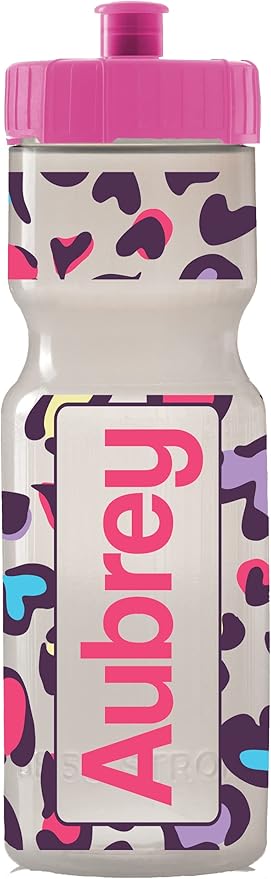 50 Strong Kids Water Bottle | 22 oz. BPA- Free Sports Squeeze Water Bottles with Pull Top Cap |Perfect Water Bottle for School | Reusable & Durable for Boys & Girls | Made in USA