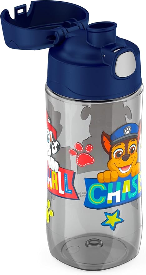 THERMOS FUNTAINER 16 Ounce Plastic Hydration Bottle with Spout, PAW PATROL
