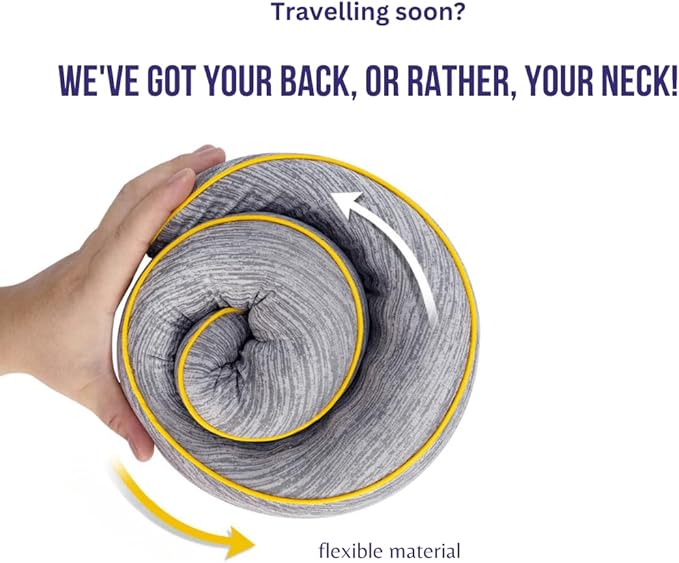 New 2024 flight essentials | Travel Pillows For Airplanes | Long Flight Must Haves, Travel Essentials for Flying Overseas | 360 plane pillow, Airplane Neck Pillow | Adult and Kids travel pillow