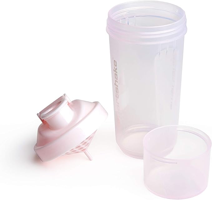 Smartshake Slim 17oz Shaker Cup, Cotton Pink