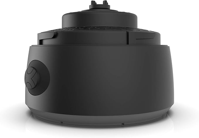 Promixx Original Shaker Bottle (MiiXR Edition) - Battery-powered for Smooth Protein Shakes - BPA Free, 20oz Cup (Black/Gray)