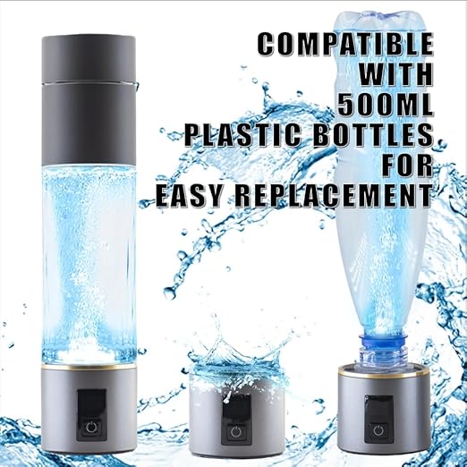 Hydrogen Water Bottle Pitcher 2024,Hydrogen Water Generator,SPE/PEM Electrolysis Hydrogen Water Technology,4000ppb,Hydrogen Water Ionizer Machine,Perfect Health Gadget